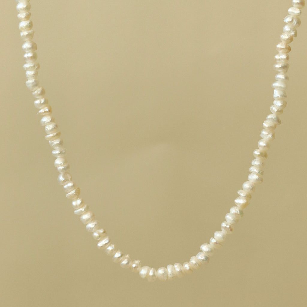 pearl necklace freshwater asymmetrical