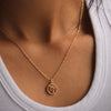 zodiac pendant charm necklace medallion charm