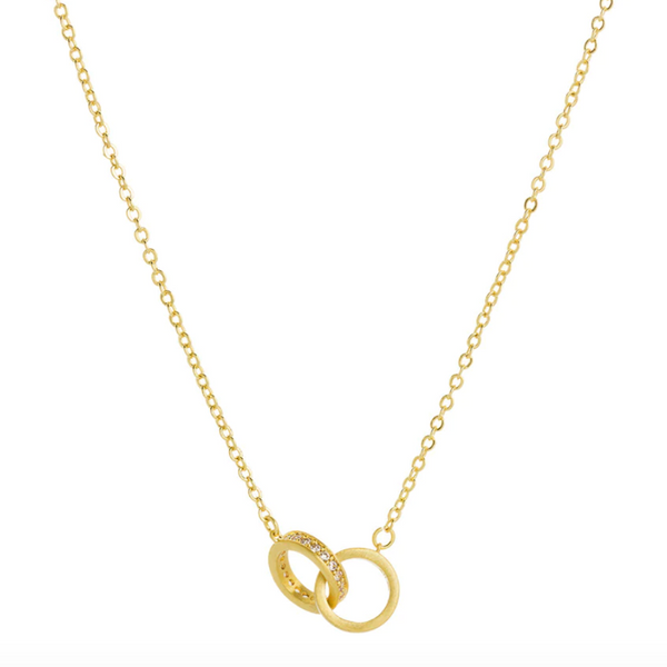 love necklace rings eternity ring bond gold