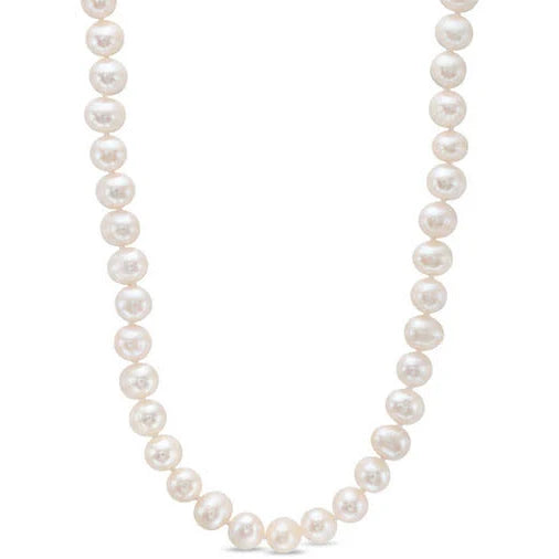 Classic Pearl Necklace Gold – STILL LIFE store