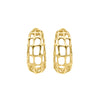 Amalie Gold Earrings Large by Ixora Jewelers