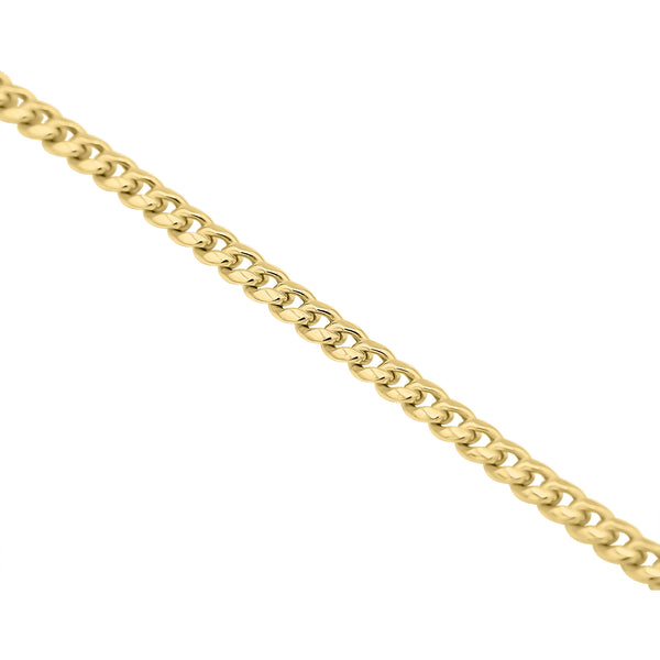 Bold Men's Cuban Bracelet | Gold Vermeil by Ixora Jewelers