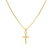 cross pendant gold silver