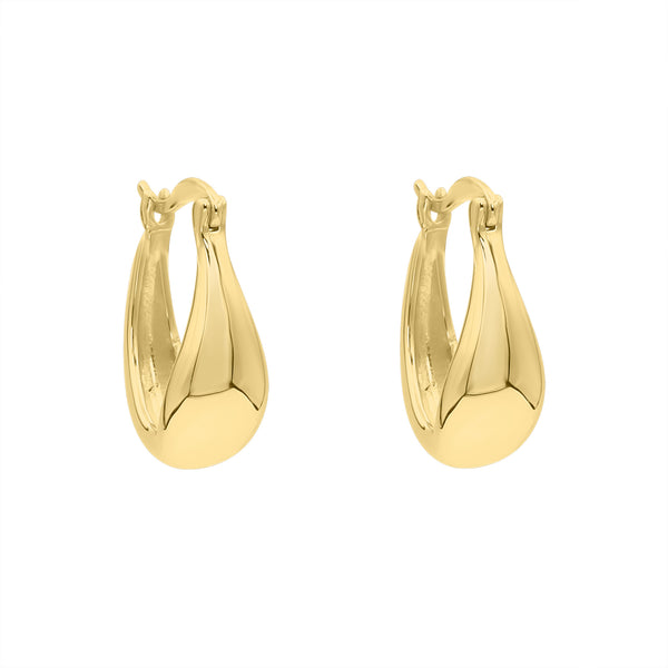 Belle Hoops | Gold & Silver by Ixora Jewelers