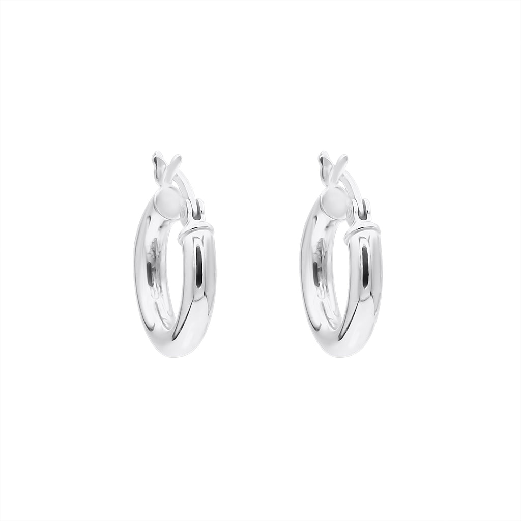 Chunky Hoops | Small by Ixora Jewelers