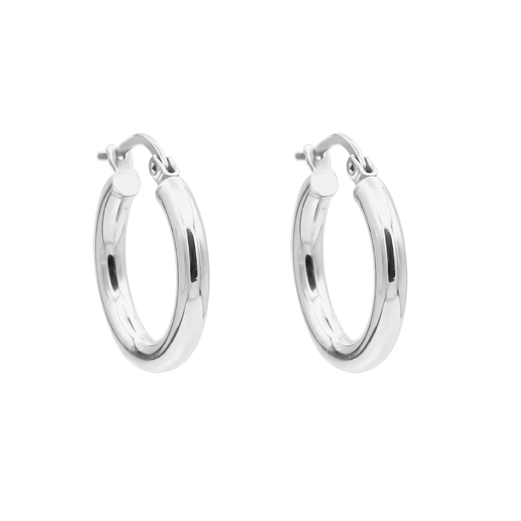 Chunky Hoops | Medium by Ixora Jewelers