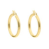 Chunky Hoops | Large by Ixora Jewelers