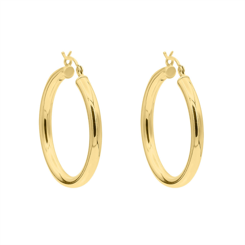 Chunky Hoops | Large by Ixora Jewelers