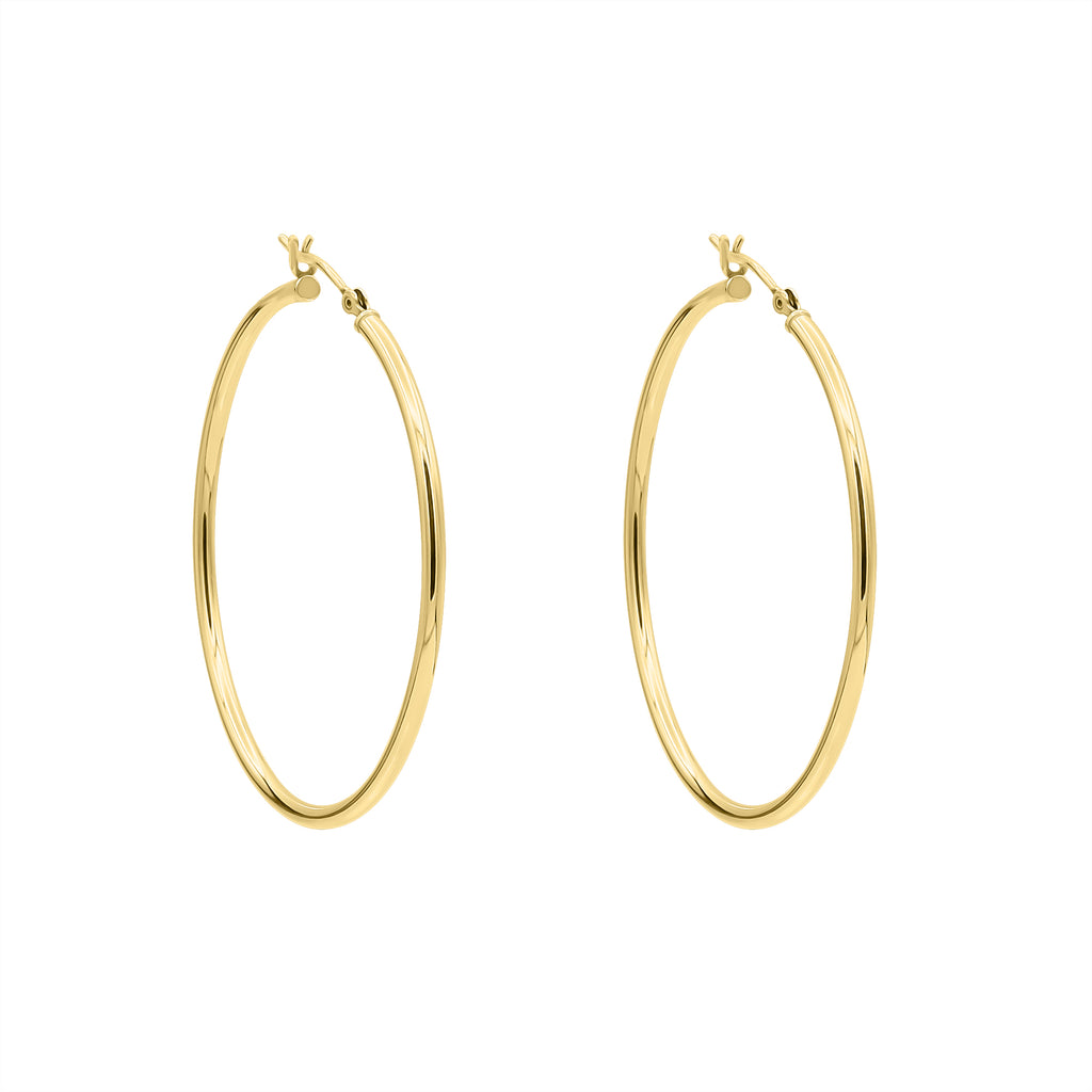 Classic Hoops | Large by Ixora Jewelers