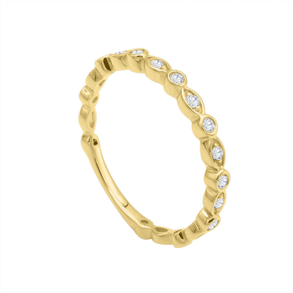 Cay Diamond Ring | 10K Gold by Ixora Jewelers