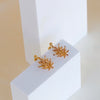 Coral Burst Earrings by Ixora Jewelers