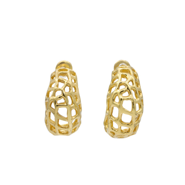 Amalie Gold Earrings by Ixora Jewelers