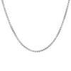 men's chain figaro italian necklace gold silver